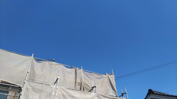 ３色目上塗り終了！福山市の方もオススメです。超耐候性塗料、超低汚染型塗料です。