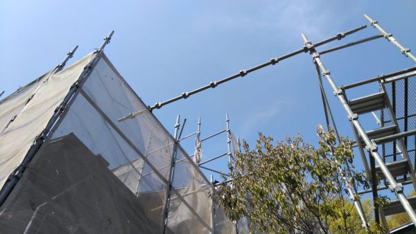 広島県福山市で塗り替え塗装工事！
