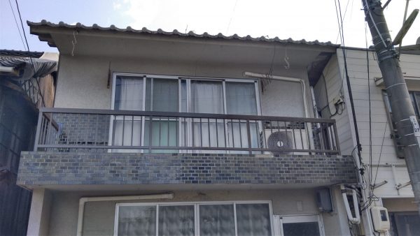 笠岡市手刷りと防水工事。4