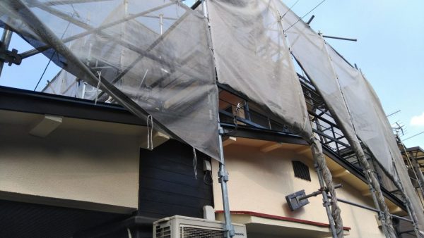 広島県は福山市での住宅塗装、塗り替え工事です。13