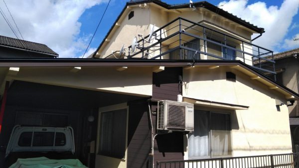 広島県は福山市での住宅塗装、塗り替え工事です。16