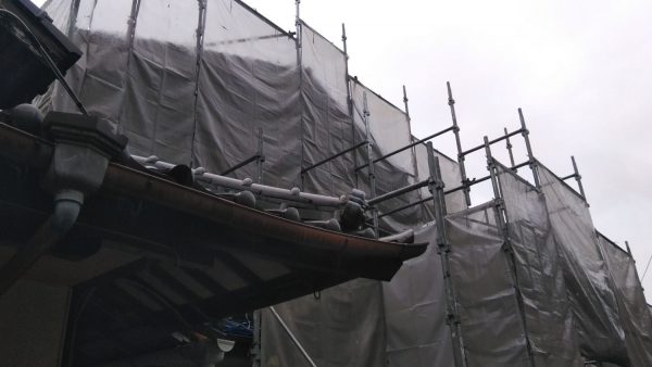 塗り替え塗装工事です。1