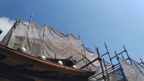 塗り替え塗装工事です。4
